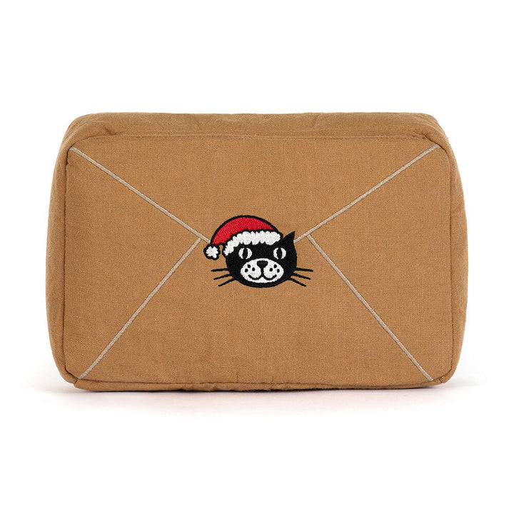 Soft plush Jellycat Amuseables Letter to Santa toy, with festive holiday design and adorable character details.