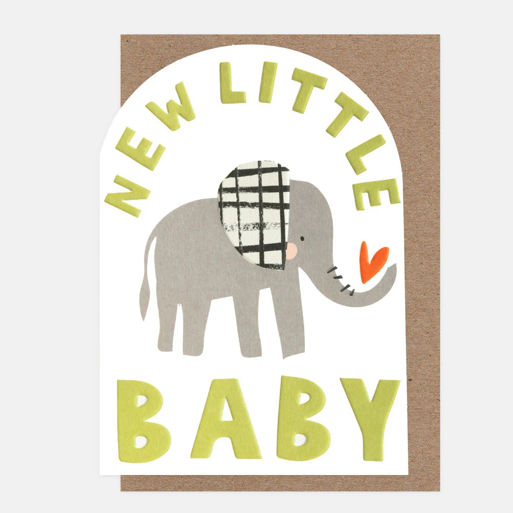 New Little Baby Elephant Card