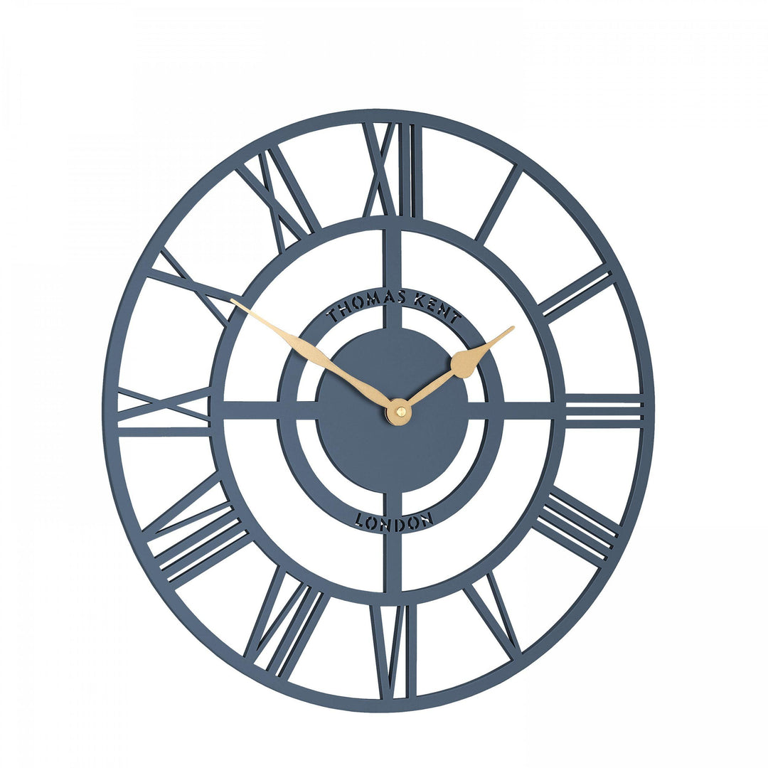 16-foot Bright Star Wall Clock in deep sea colors by Cornucopia Home and Gift, featuring a large star design for wall decor.