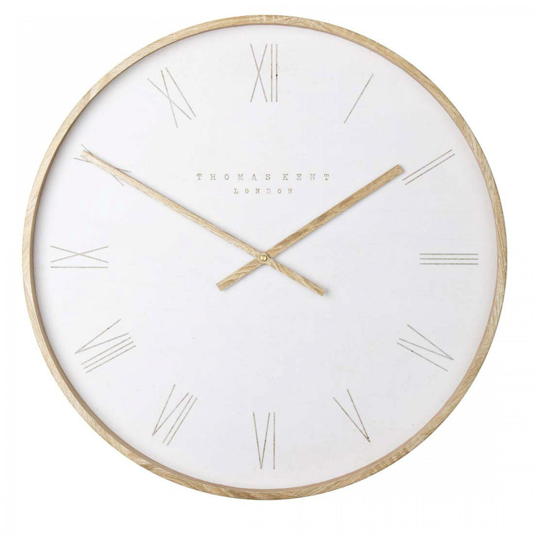 21-inch Nordic wall clock with minimalist design by Cornucopia Home and Gift, featuring a modern Tofu art motif.