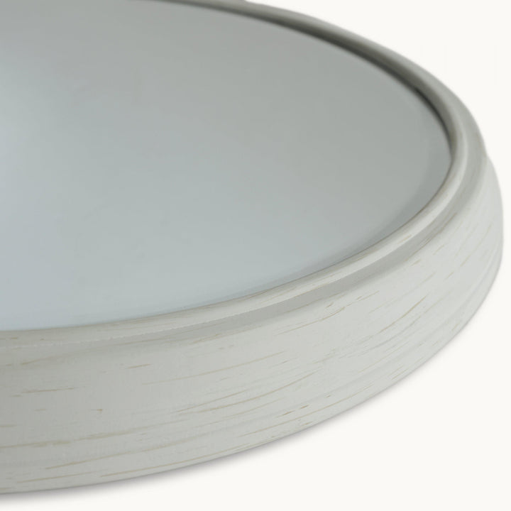 Off-white Cotswold Mirror by Cornucopia Home and Gift featuring a stylish, modern design with a sleek frame.