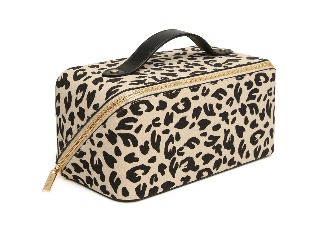 Kensington Makeup Train Case - Leopard
