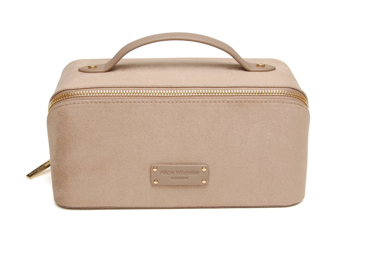 Suede Mink Kensington Train Case