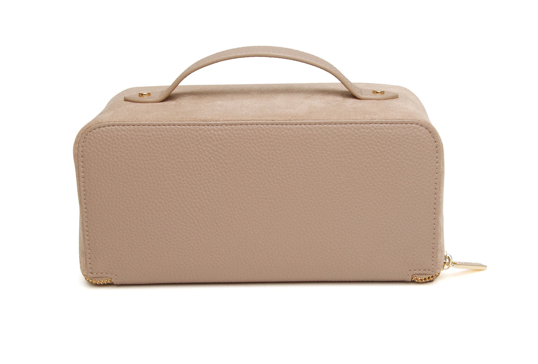 Suede Mink Kensington Train Case