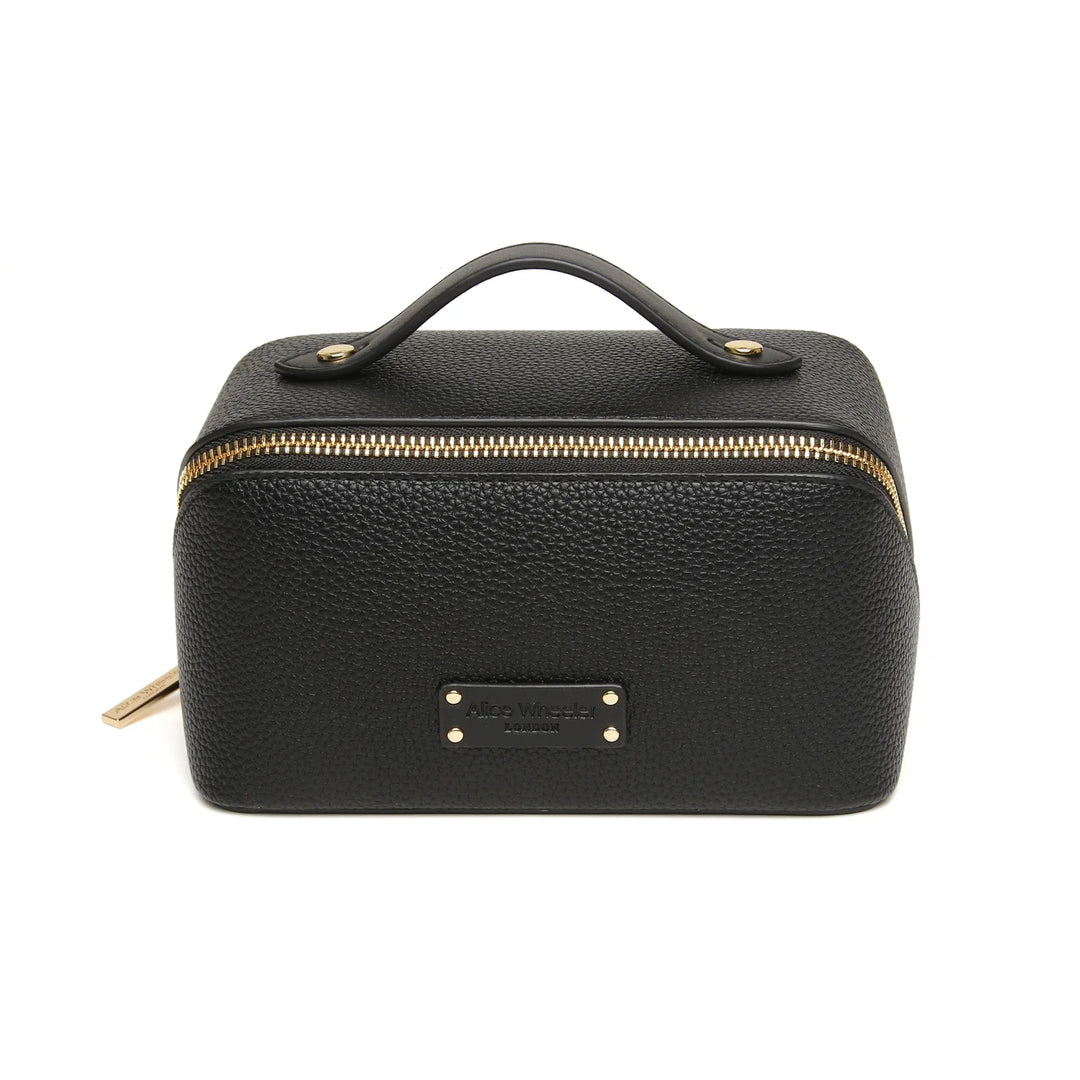 Black Kensington Mini Train Case
