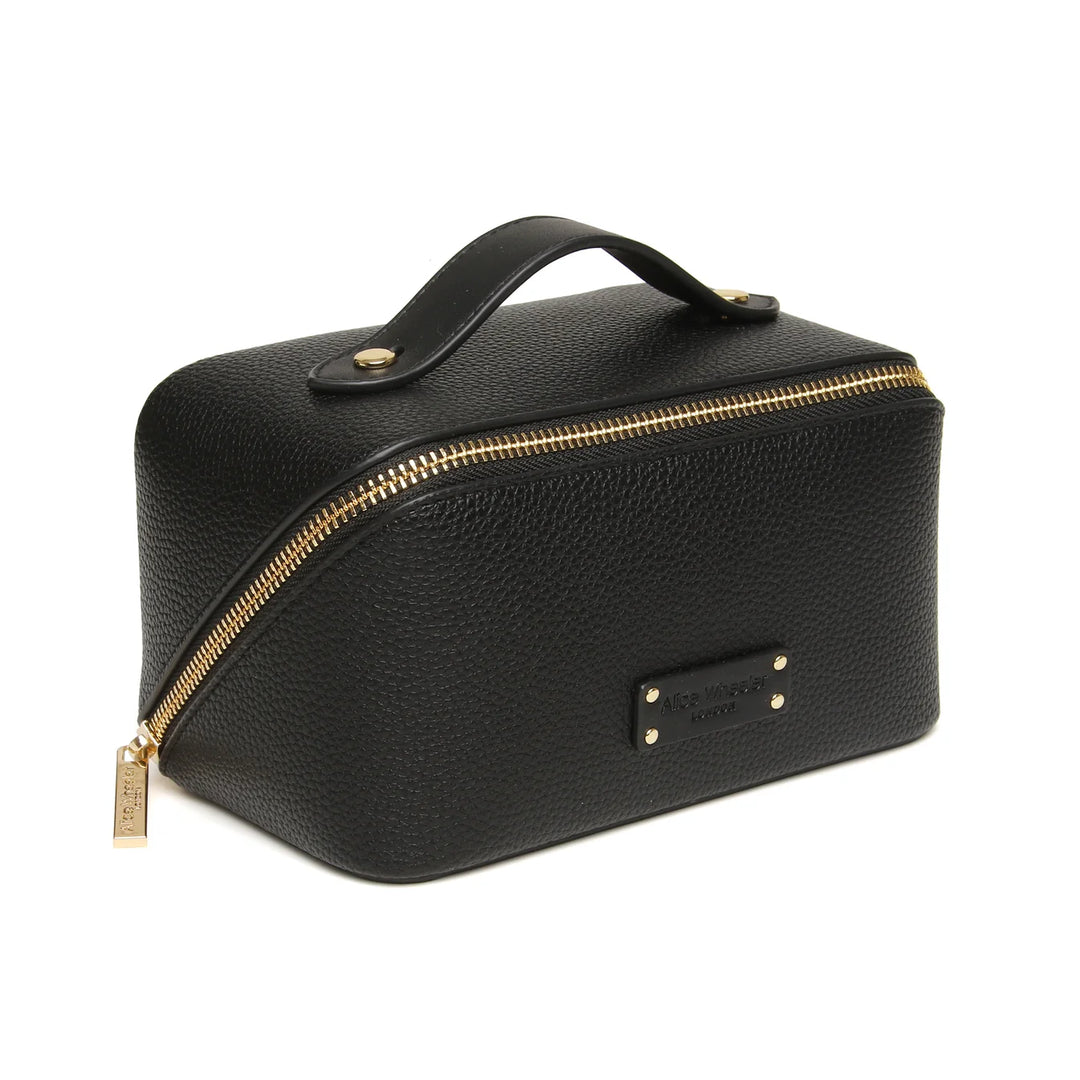 Black Kensington Mini Train Case