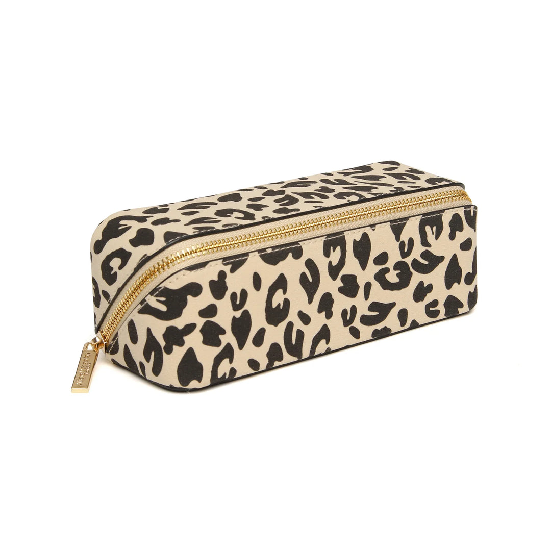 Leopard Small Train Case