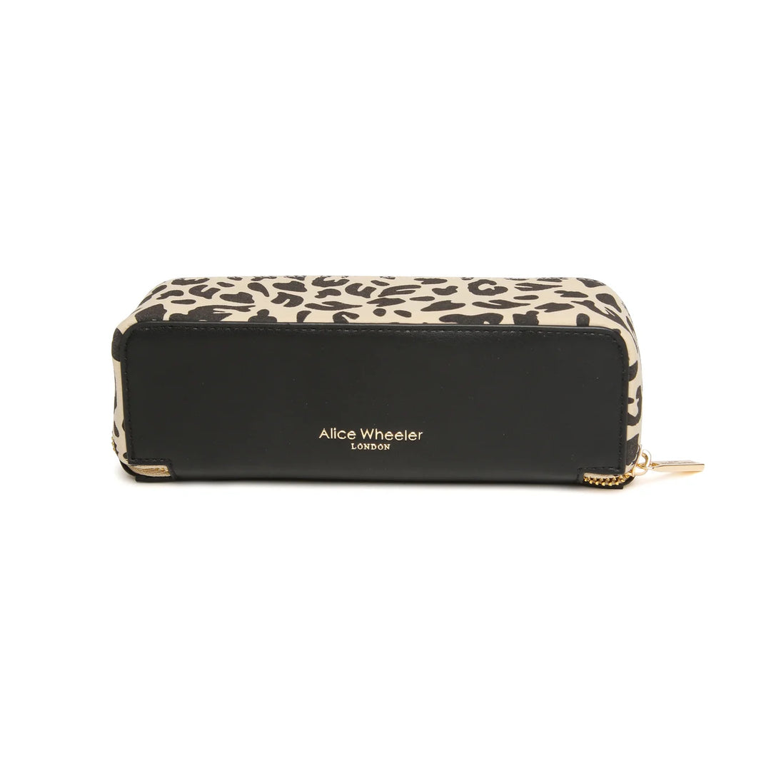 Leopard Small Train Case