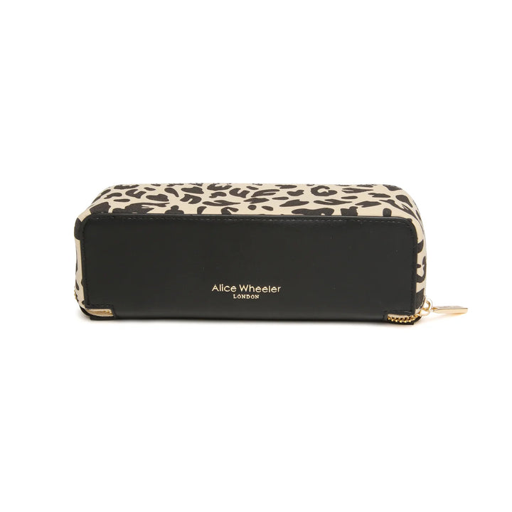 Leopard Small Train Case