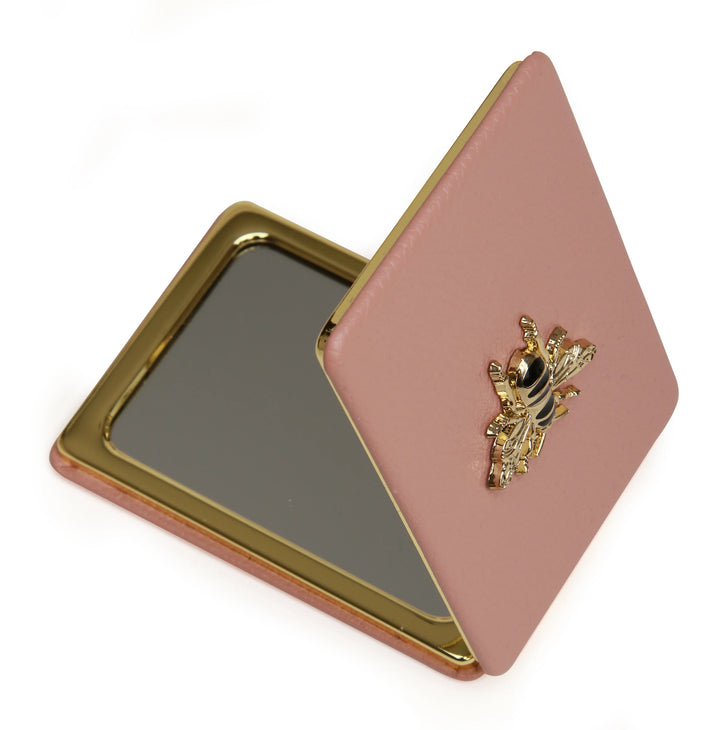 Pink Oblong Compact Mirror