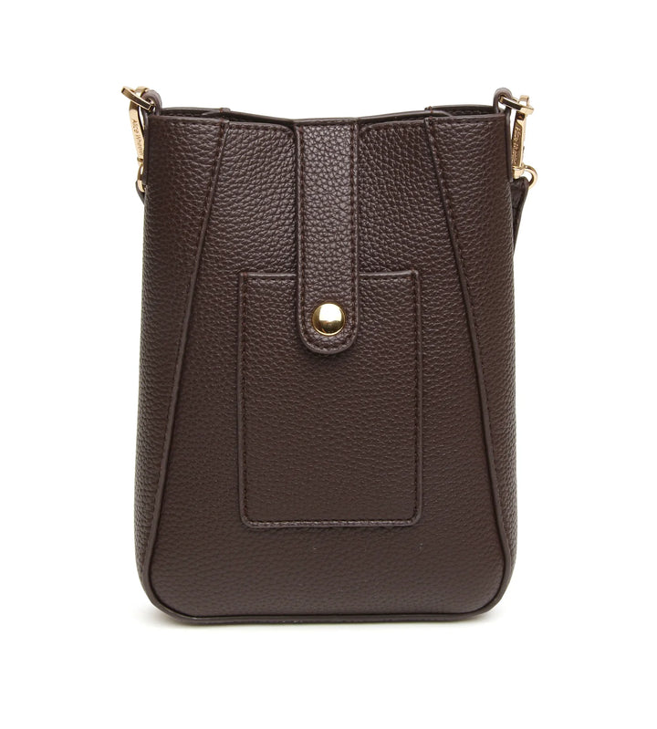 Kensington Phone Crossbody Bag - Chocolate Brown