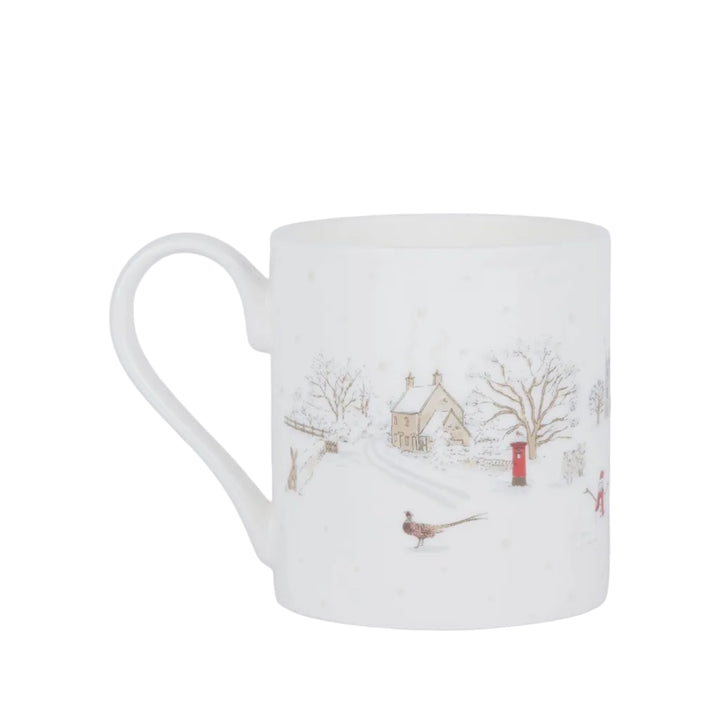Snowy Village Mug