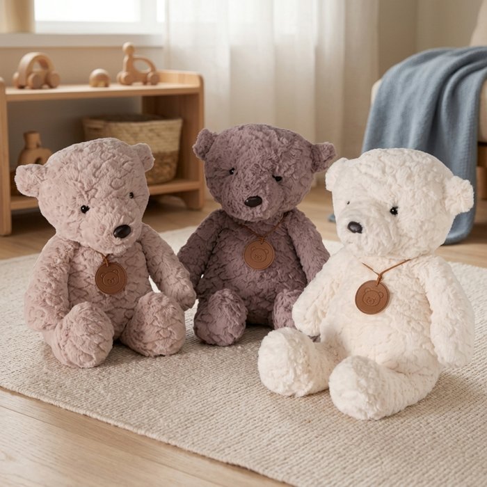 Bruno Large Plush Teddy Bear - 45cm - Assorted Colours