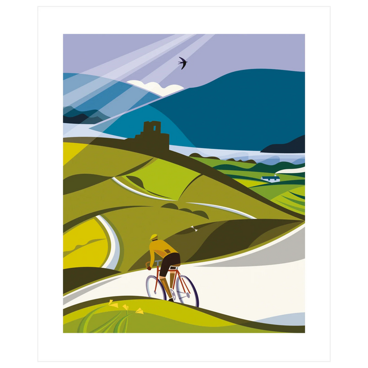 Lost Lanes Wales Art Card
