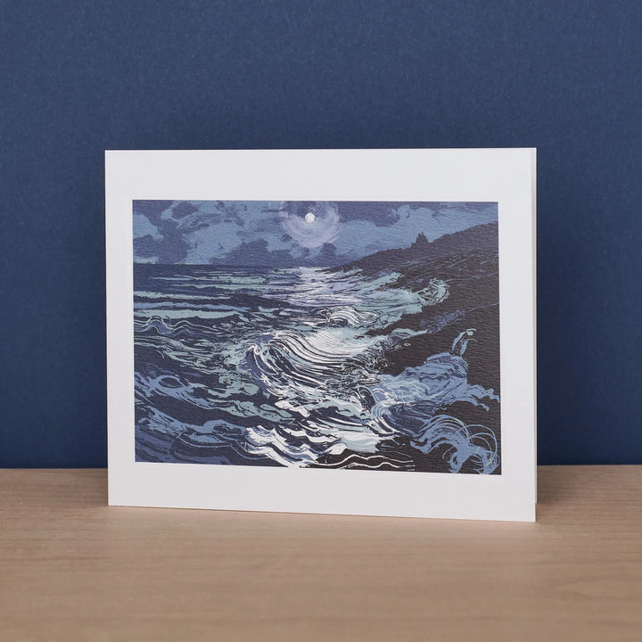 Bathing In Moonlight Art Card