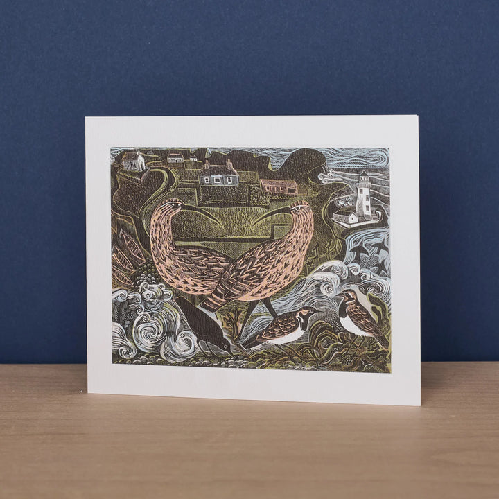 Fair Isle Curlews Art Card