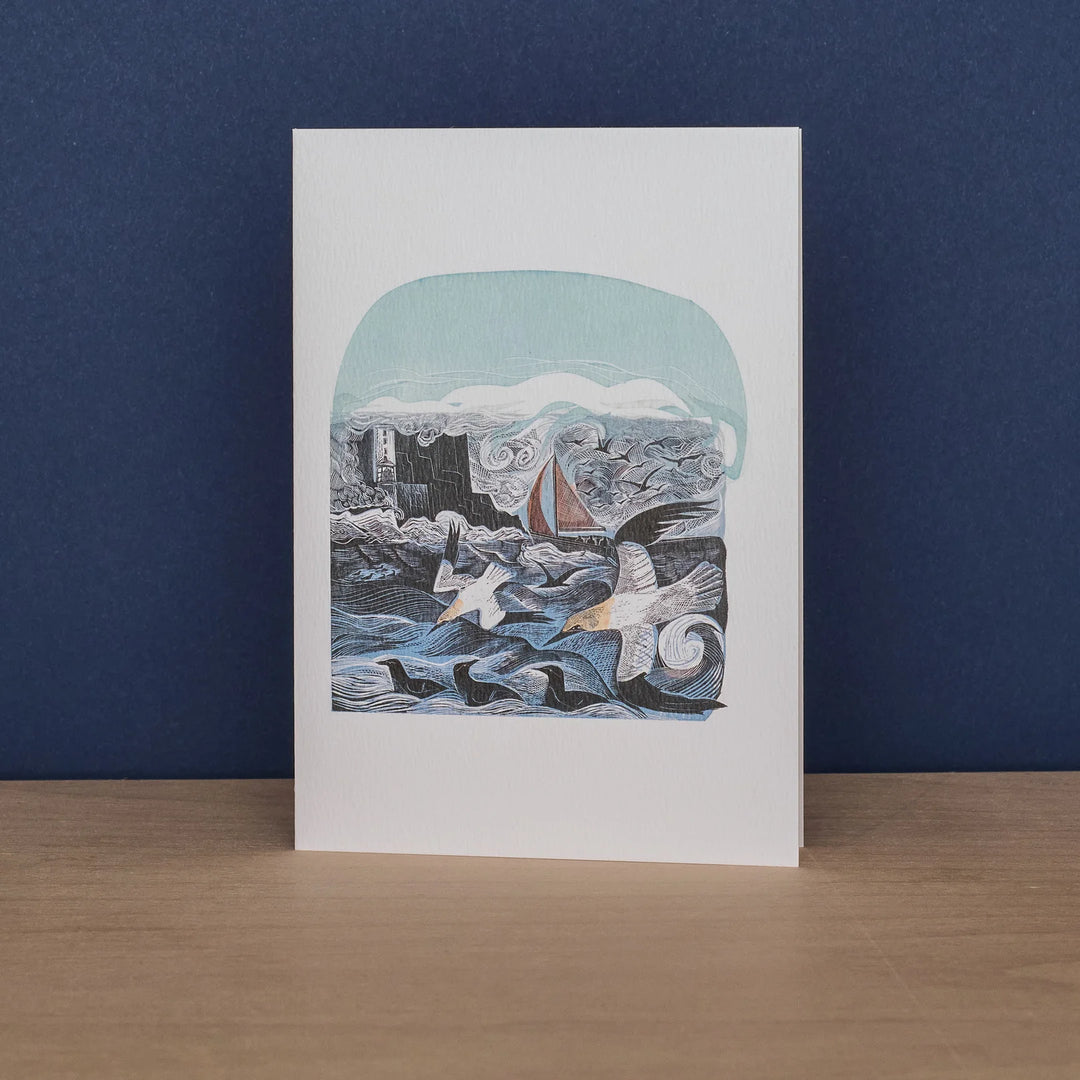 Gannets at Rathlin Island &amp; Seal Song Art Notecards (10)