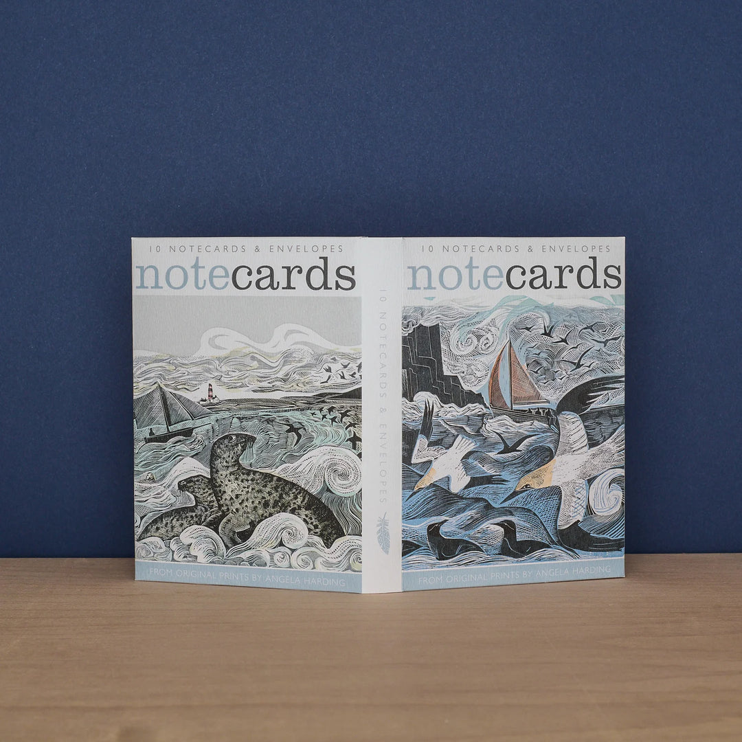 Gannets at Rathlin Island &amp; Seal Song Art Notecards (10)