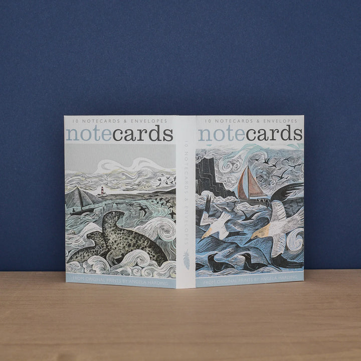 Gannets at Rathlin Island &amp; Seal Song Art Notecards (10)