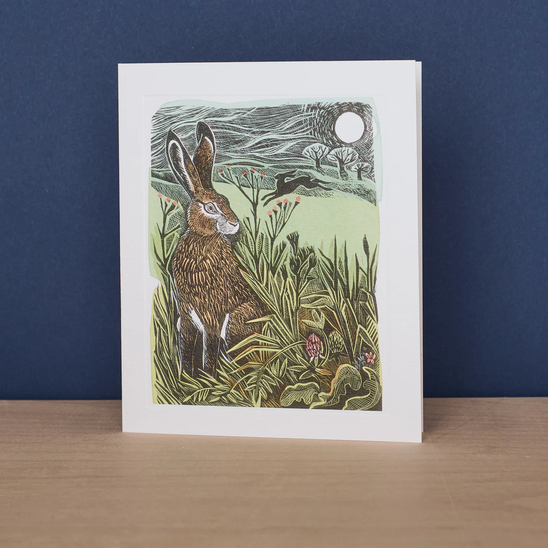Hidden Hares Art Card