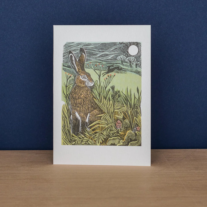 10 Notecards Hares/Kingfisher Art Card