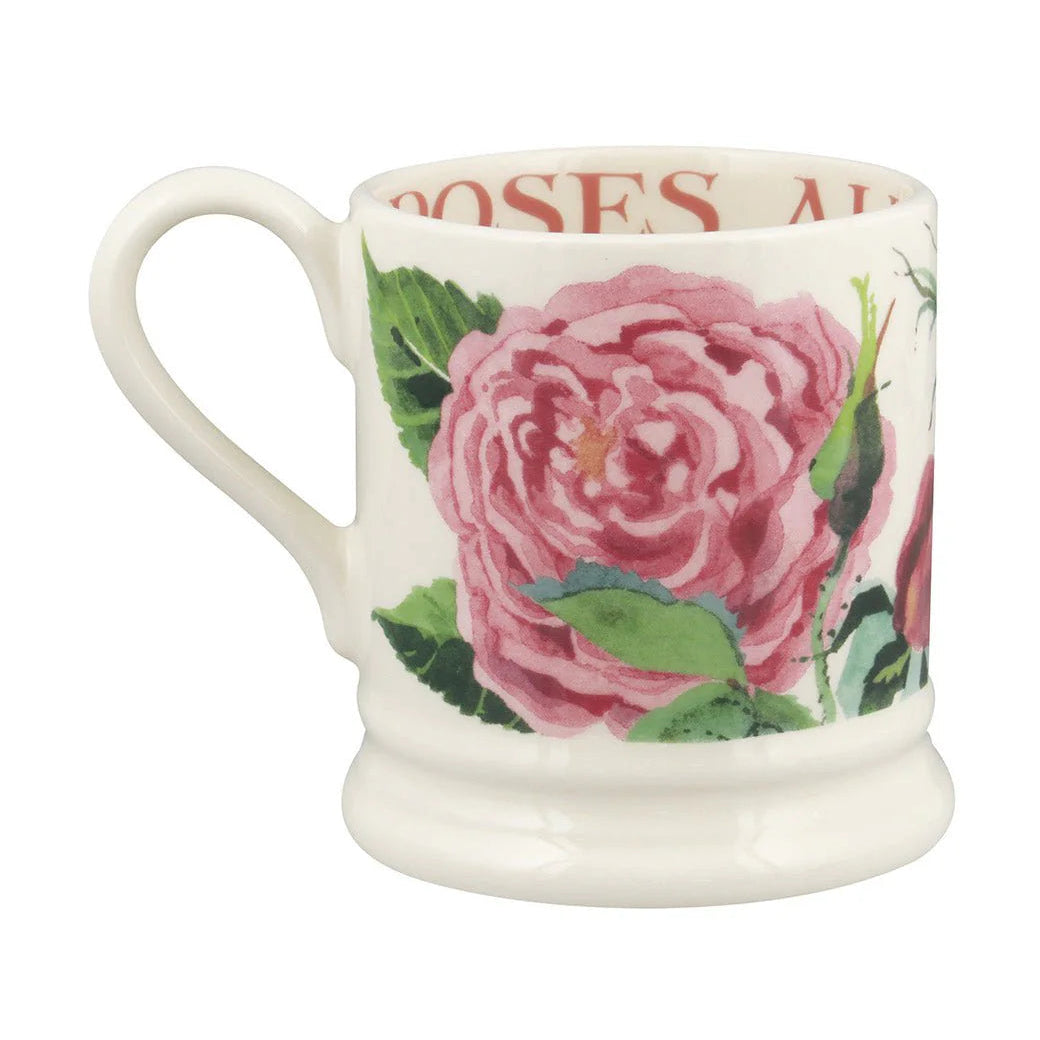 Emma Bridgewater David Austin Rose Flowers ½ Pint Mug