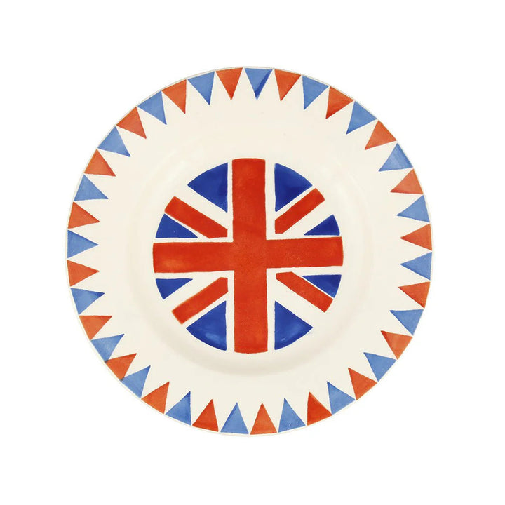 Emma Bridgewater Union Jack Truly Great Medium Dinner Plate 8.5 Inch