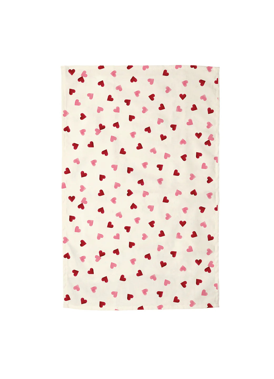 Emma Bridgewater Pink Hearts Double Oven Glove and Tea Towel