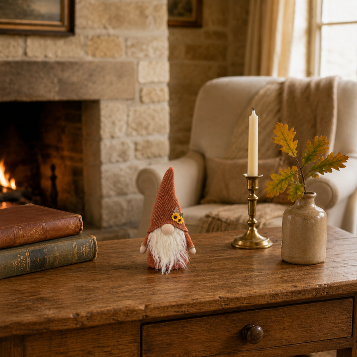 Autumn Gonk with Sunflower 23cm