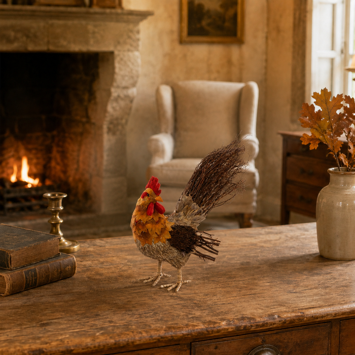 Autumn Rooster Figure | 30cm