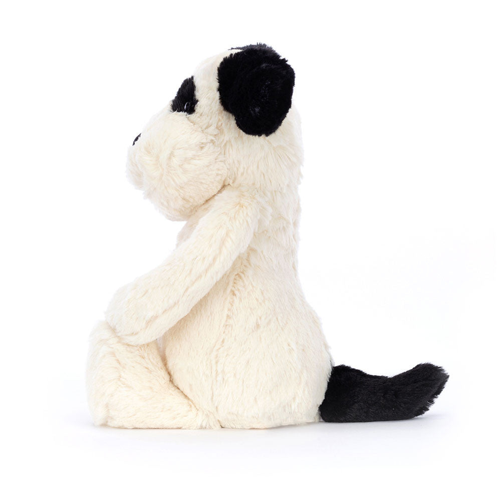 Bashful Black and Cream Puppy Original (Medium)