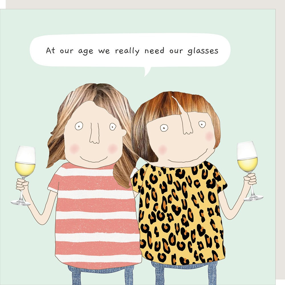 Need Our Glasses Card