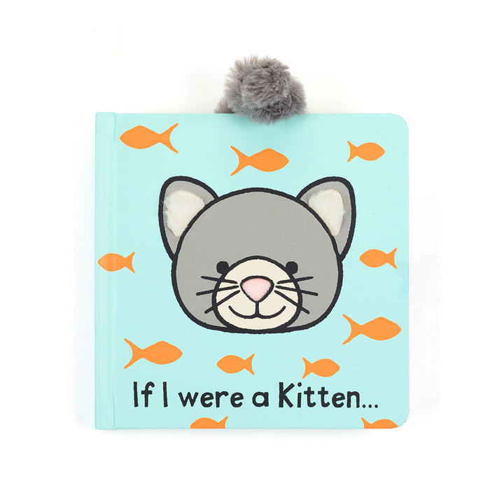 Jellycat "If I Were a Kitten" board book with colorful illustrations, perfect for young children, by Cornucopia Home and Gift