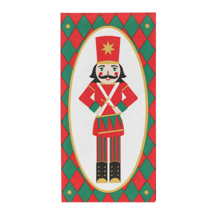 Nutcracker Long Lunch Paper Napkins - Pack of 16
