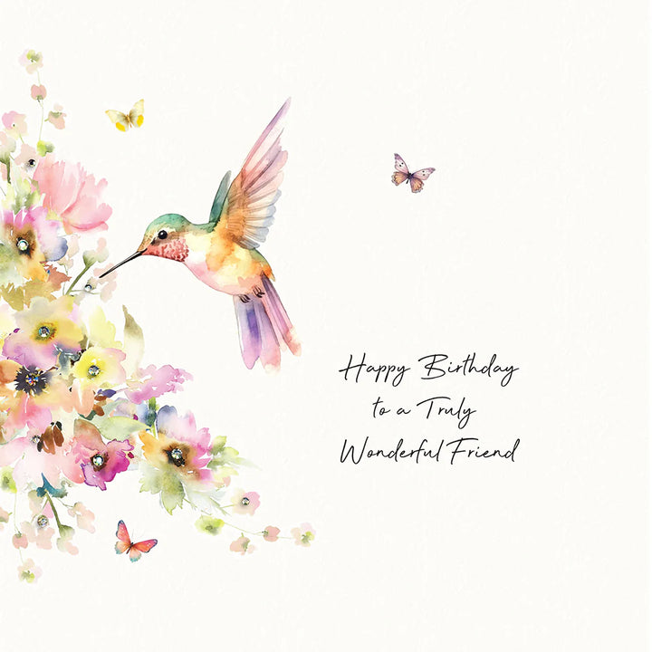 Happy Birthday to a Truly Wonderful Friend Card
