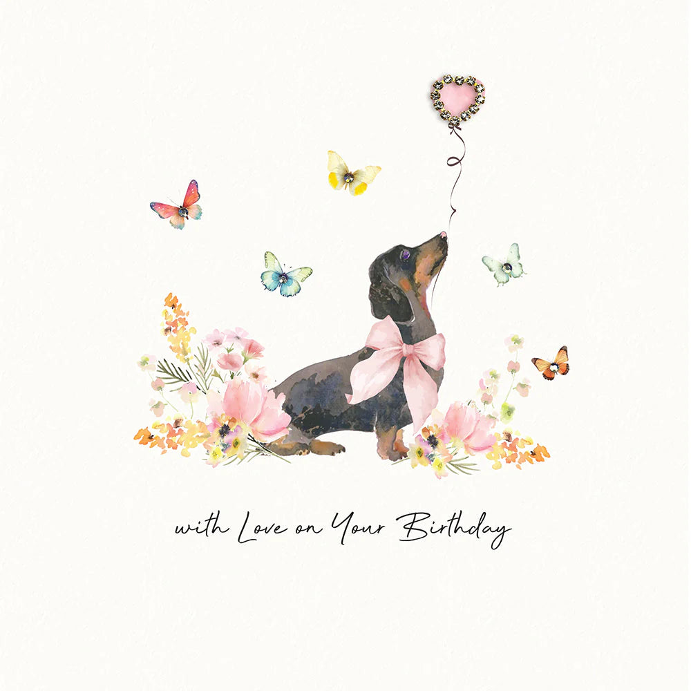 With Love on your Birthday Card