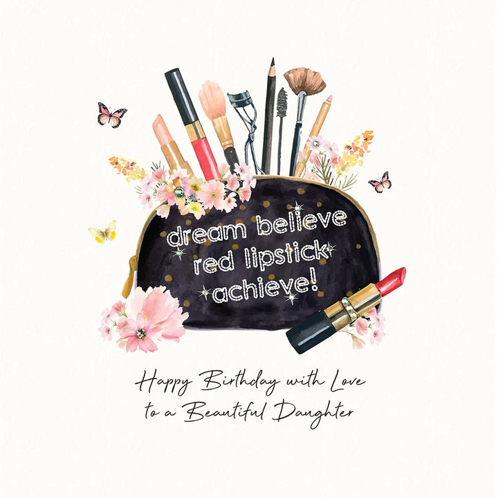 Happy Birthday With Love to a Beautiful Daughter Card