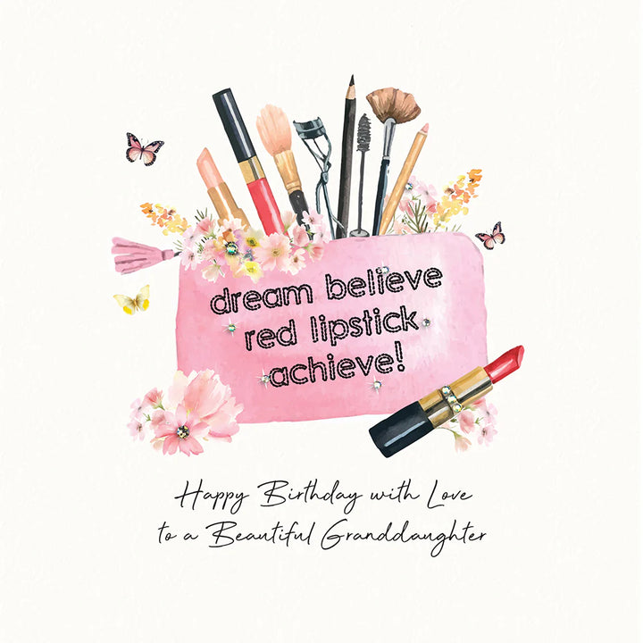 Happy Birthday With Love to a Beautiful Granddaughter Card