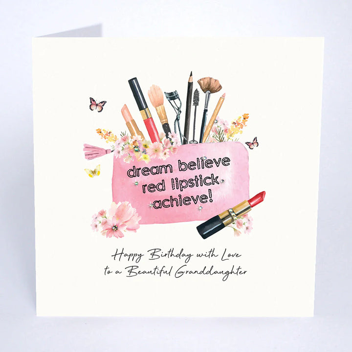 Happy Birthday With Love to a Beautiful Granddaughter Card