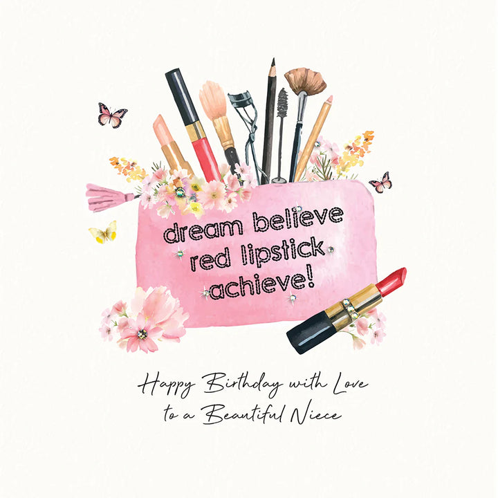 Happy Birthday With Love to a Beautiful Niece Card