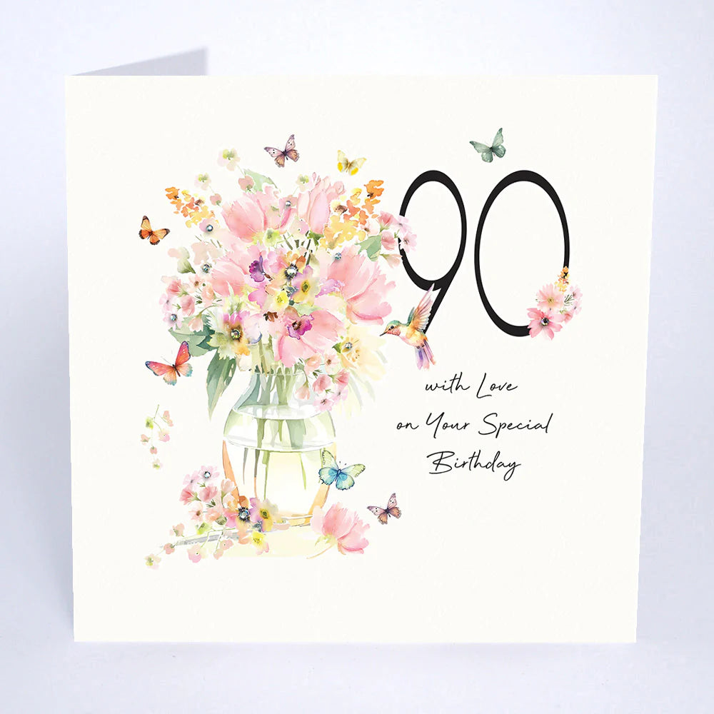 90 - With Love on Your Special Birthday Card
