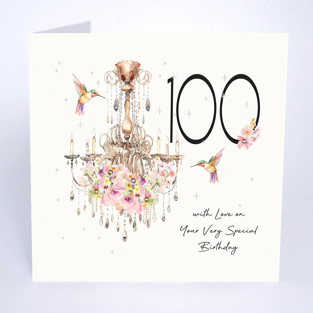 100 With Love On Your Very Special Birthday Card