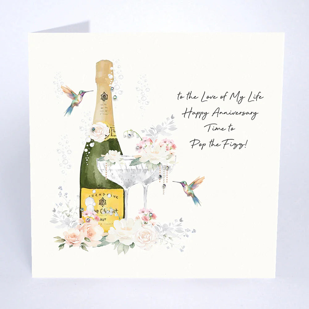 To The Love of My Life Happy Anniversary Card
