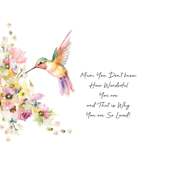 Mum You Dont Know How Wonderful You Are Mothers Day Card