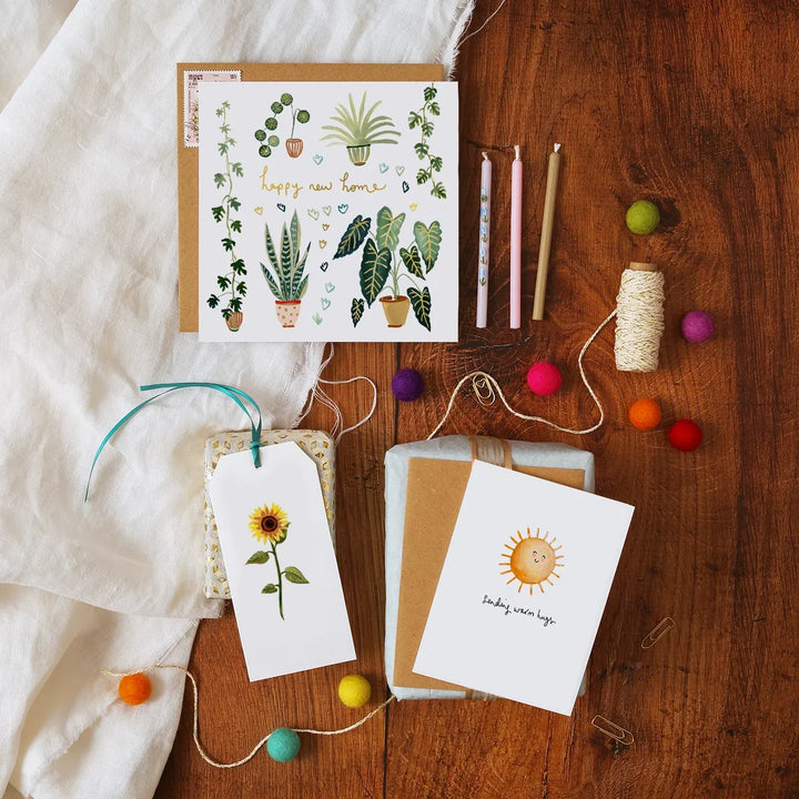Sun Sending Warm Hugs Mini Card