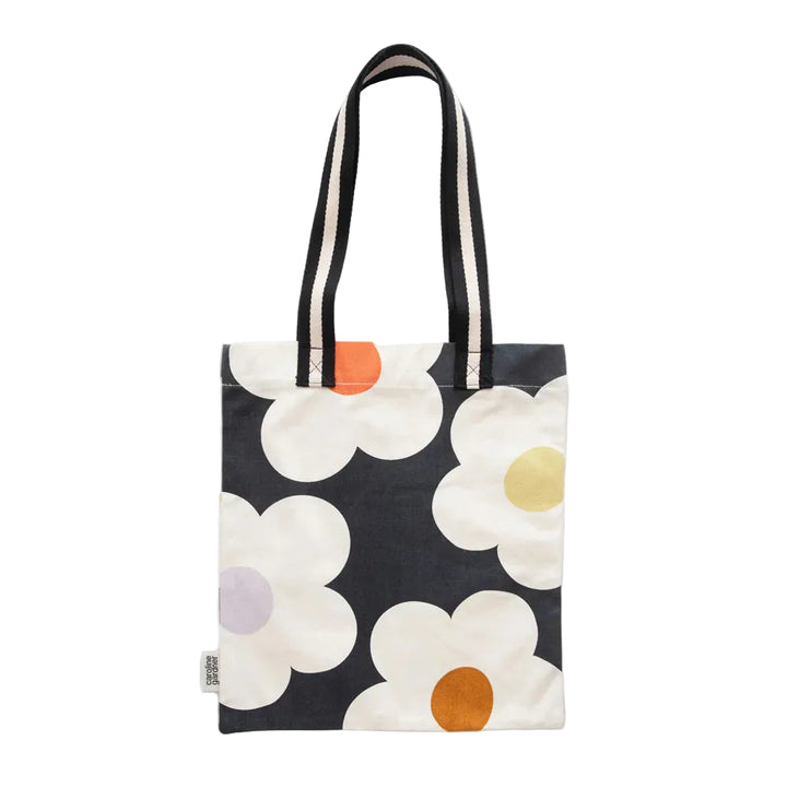 Caroline Gardner Multi Flower Charcoal Bag gift with floral design, perfect for home decor or gifting from Cornucopia Home and Gift
