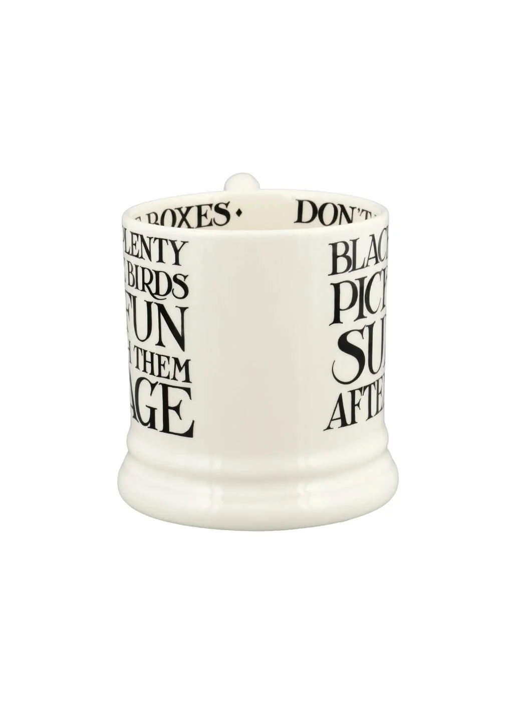 Emma Bridgewater Black Toast Blackberry 1/2 Pint Mug