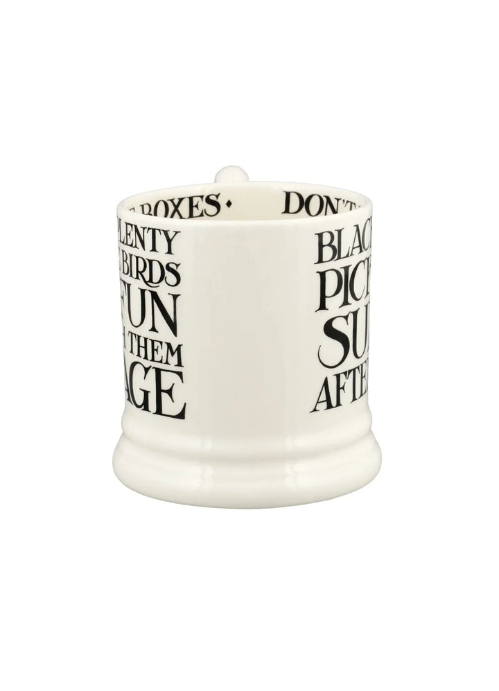 Emma Bridgewater Black Toast Blackberry 1/2 Pint Mug
