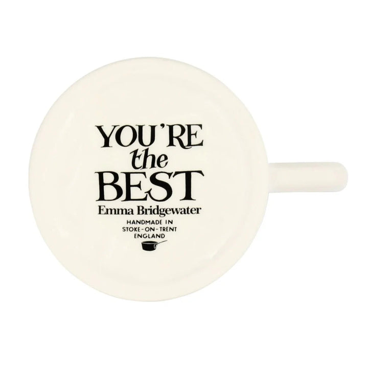 Emma Bridgewater Black Toast Thank You ½ Pint Mug