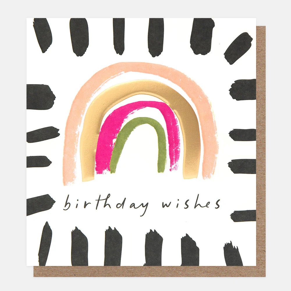 Colorful Caroline Gardner birthday card with cheerful design, perfect for celebrating special occasions.